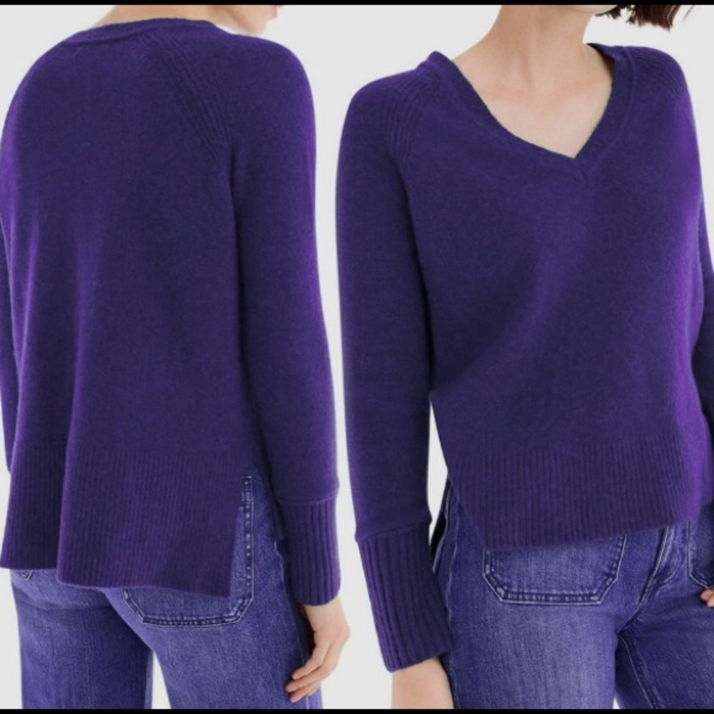 J.Crew Merino Wool Hi~Lo Sweater Size: Small